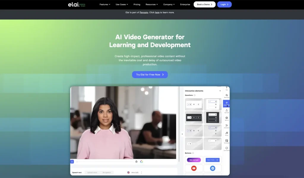Elai.io - The Most Advanced and Intuitive AI Video Generator