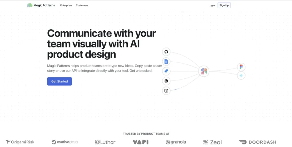 Magic Patterns AI Prototype Generator for Product Teams