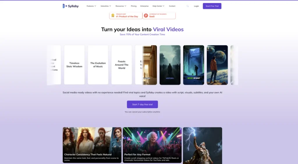 Syllaby - Social media-ready videos with no experience needed.webp