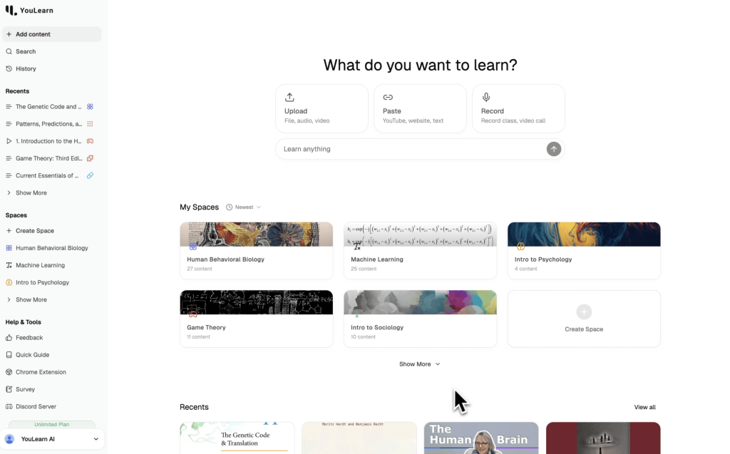 Best AI Tools for Summarizing Articles, PDFs, and Notes - YouLearn is stronger when summarization needs